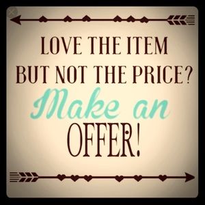 ⭐️Make me an offer⭐️!